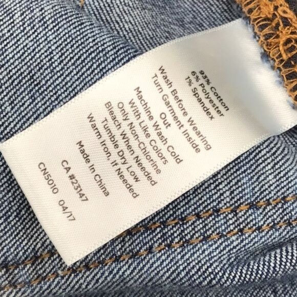 Talbots Womans  2P Blue Flawless 5 Pocket Blue Denim Jeans - Picture 7 of 8